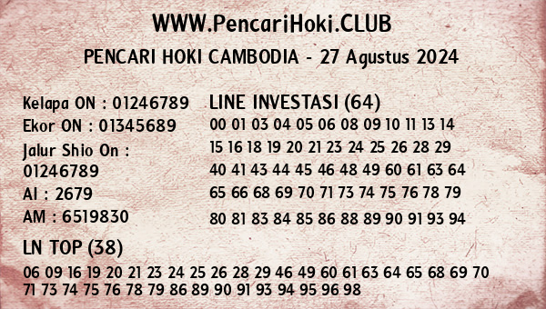 Prediksi Cambodia