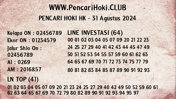 Prediksi HK