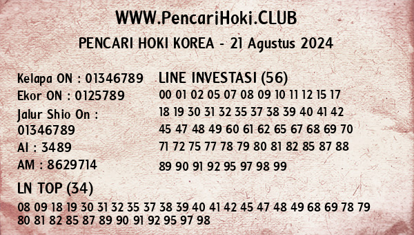 Prediksi Korea