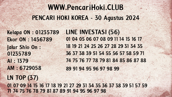 Prediksi Korea