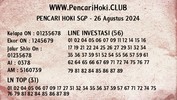 Prediksi SGP