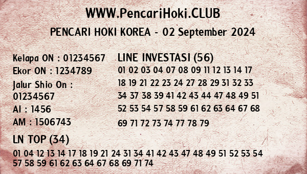 Prediksi Korea