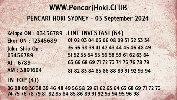 Prediksi Sydney